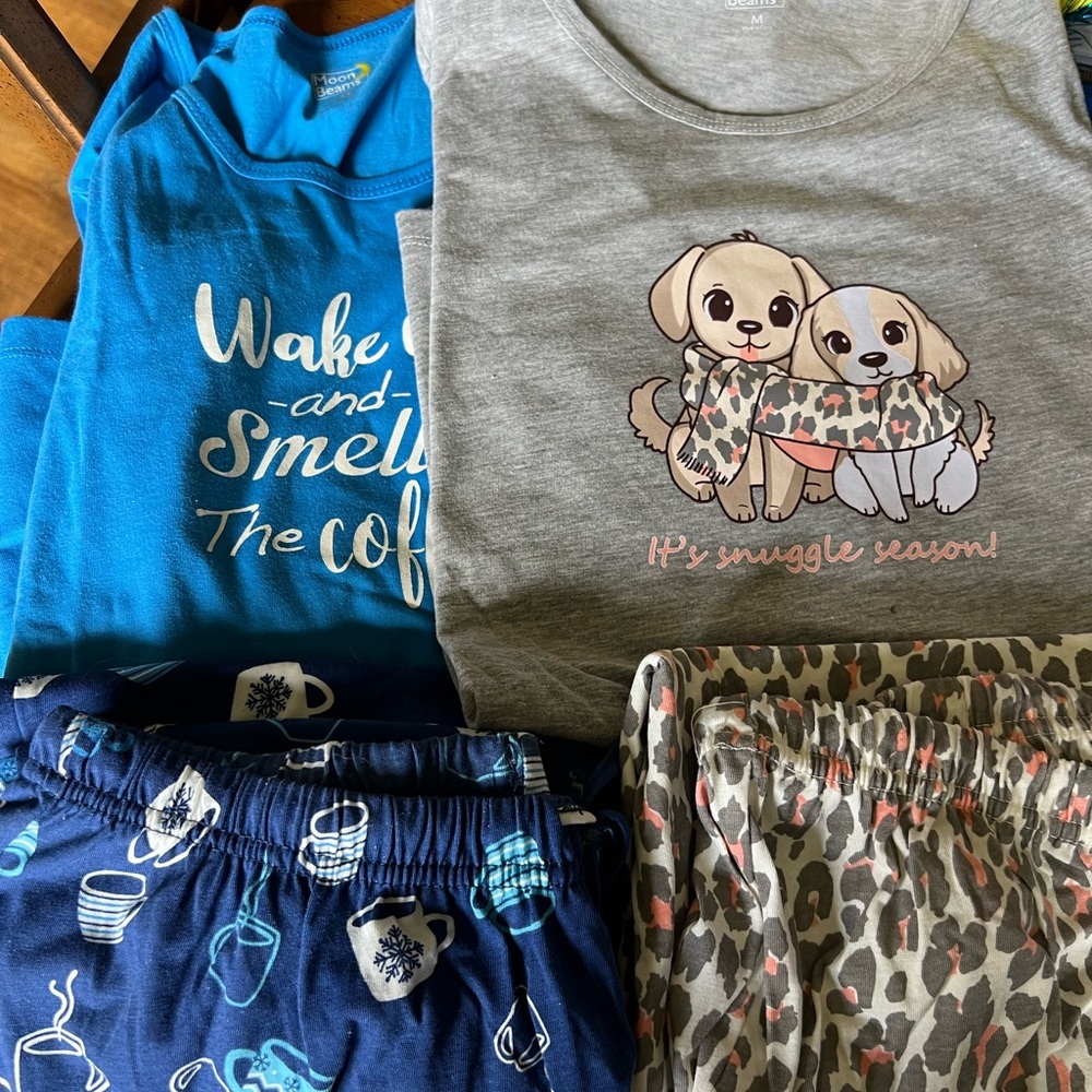 Moon Beams brand pajamas